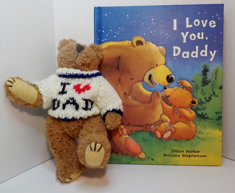 I Love You Daddy Hc 04 With I Love Dad Teddy Bear 1996 I Love You Daddy Hc 04 With I Love Dad Teddy Bear 1996