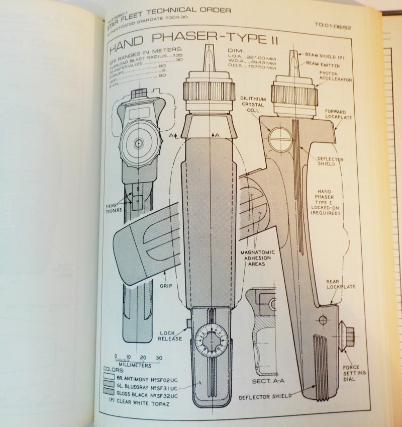 Star Trek TOS: Star Fleet Technical Manual by Franz Joseph 1st ed 1975