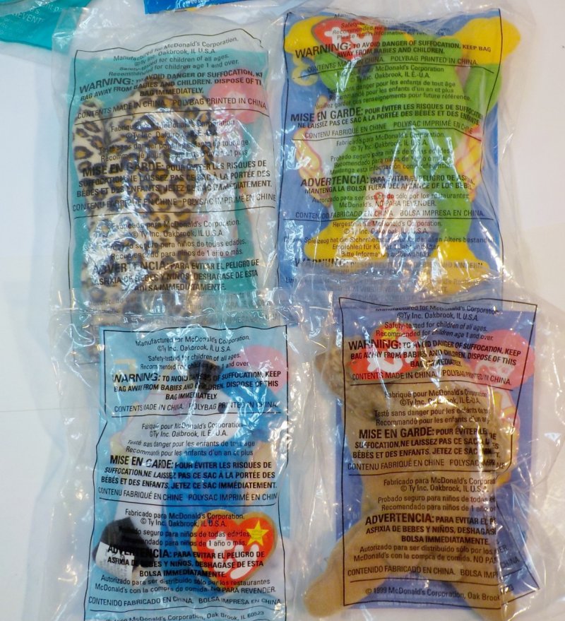 1997 mcdonalds ty beanie babies