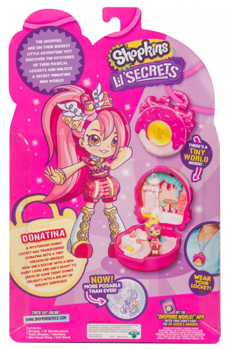 shopkins lil secrets donatina