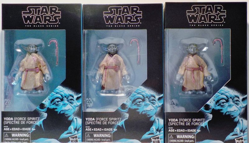 FORCE SPIRIT HASBRO STAR WARS BLACK SERIES YODA ACTION FIGURE