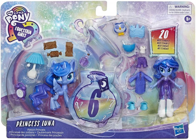 my little pony luna figure