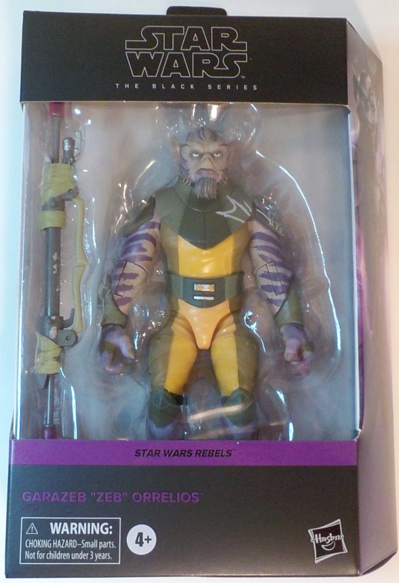 6 inch Black Series Galaxy Collection figure Zeb