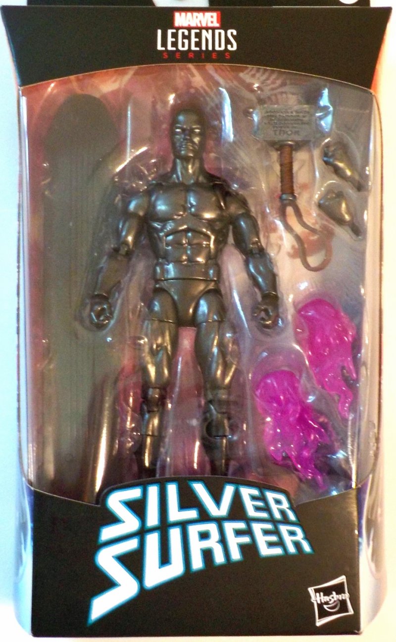 marvel legends silver surfer with mjolnir