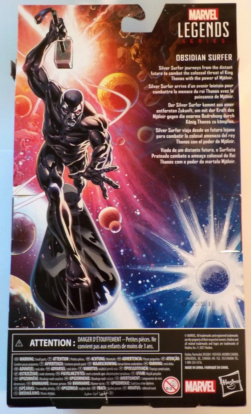 marvel legends silver surfer with mjolnir