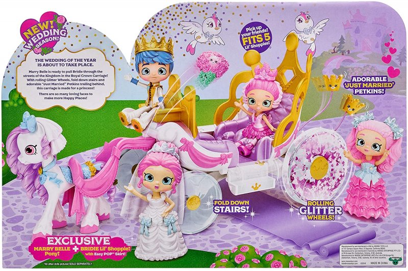 Shopkins Happy Places with Bridie and Marry Belle Pony