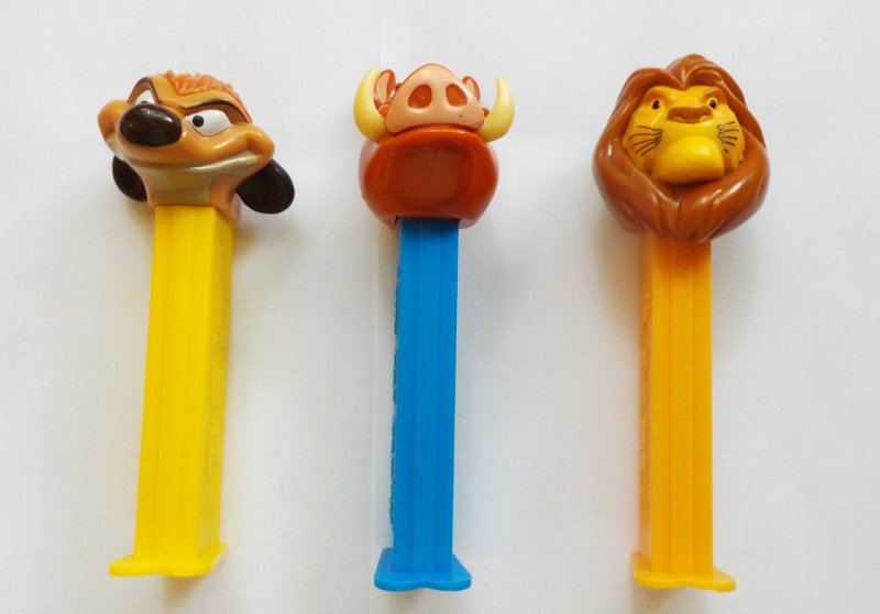 Timon the meerkat, Pumba the warthog and Mufasa the Lion King