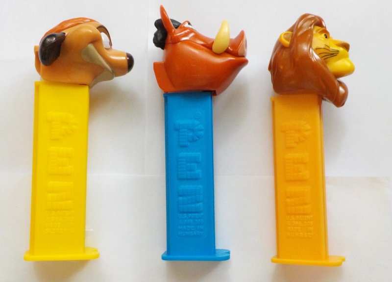 Timon the meerkat, Pumba the warthog and Mufasa the Lion King