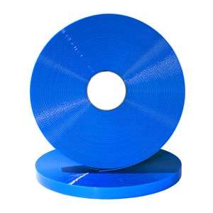 Electric Blue BU319 Translucent Shiny BioThane