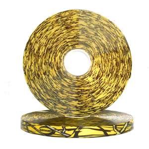 Yellow Camo Shiny BioThane