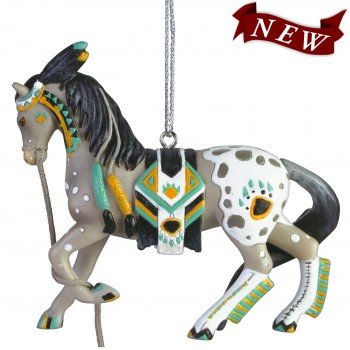 Trail of the Painted Ponies Homage to Bear Paw Ornament