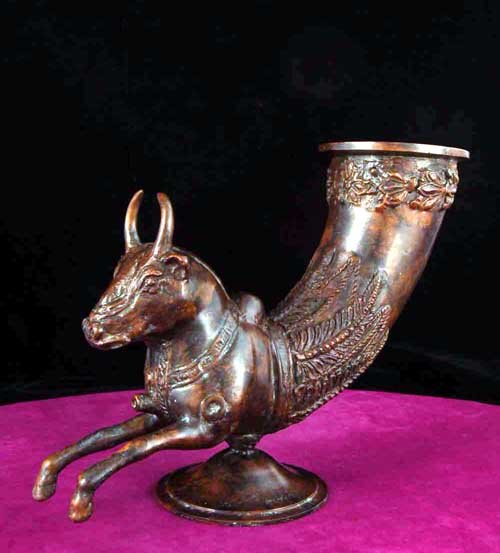 Image 0 of Bronze Vase / Bull Mug  