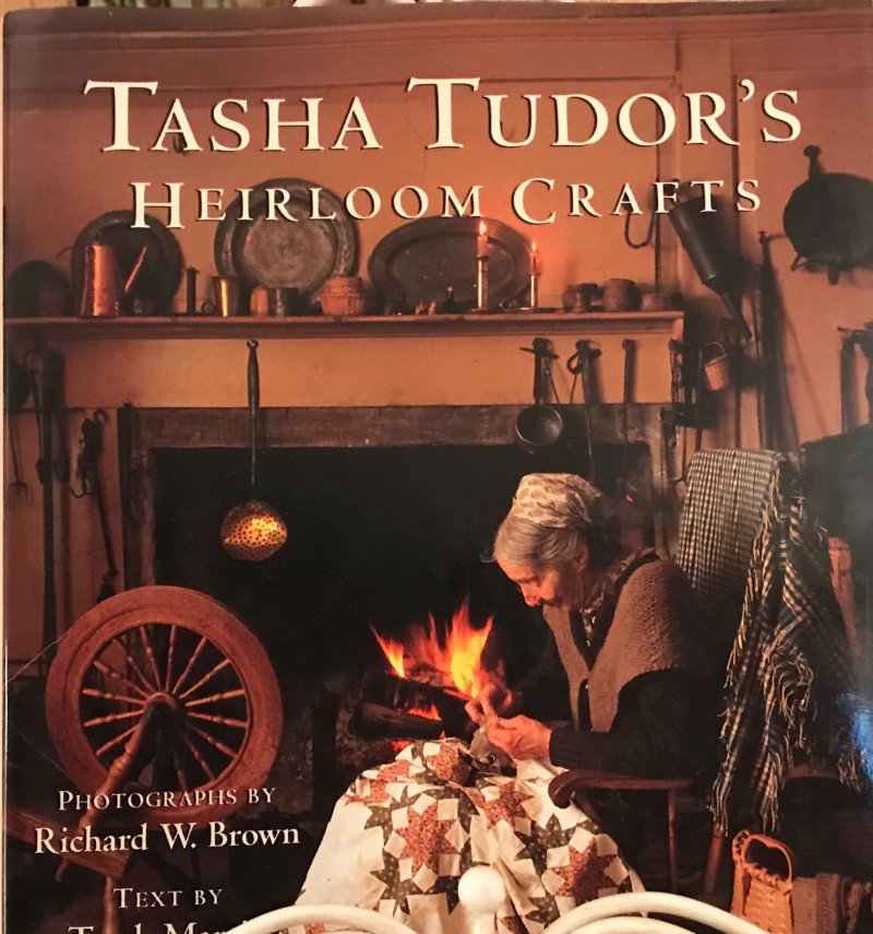 Image 0 of SIGNED FIRST EDITION HC Fine TASHA TUDOR'S HEIRLOOM CRAFTS Out of Print 