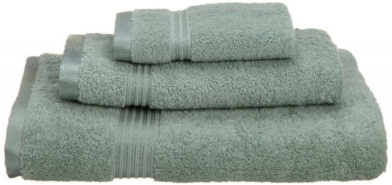Superior 100-percent long staple cotton absorbent 600 GSM towels.