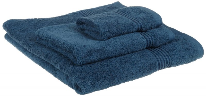 Superior 100-percent long staple cotton absorbent 600 GSM towels.