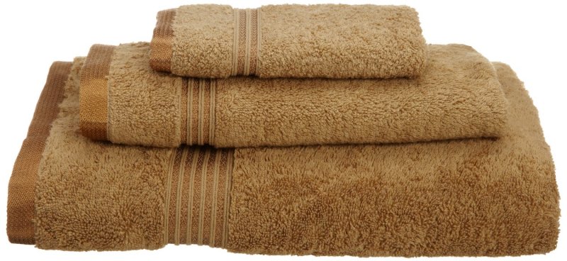 Superior 100-percent long staple cotton absorbent 600 GSM towels.