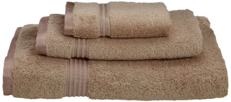 Superior 100-percent long staple cotton absorbent 600 GSM towels.