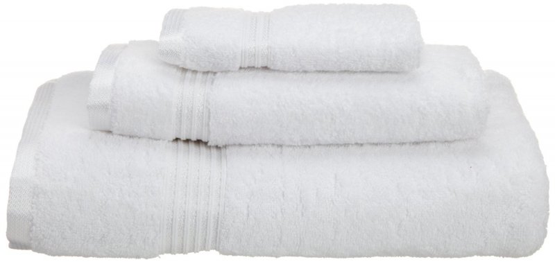 Superior 100-percent long staple cotton absorbent 600 GSM towels.