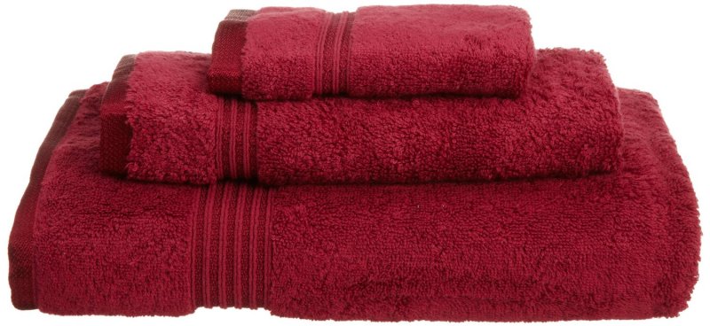 Superior 100-percent long staple cotton absorbent 600 GSM towels.
