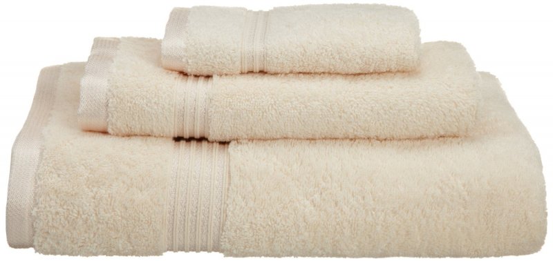 Superior 100-percent long staple cotton absorbent 600 GSM towels.