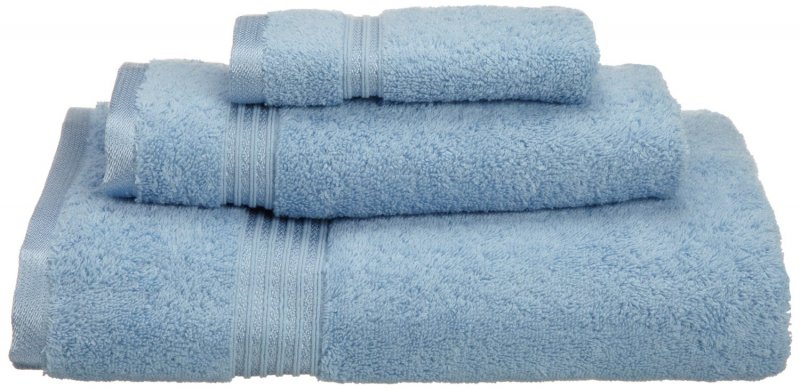 Superior 100-percent long staple cotton absorbent 600 GSM towels.