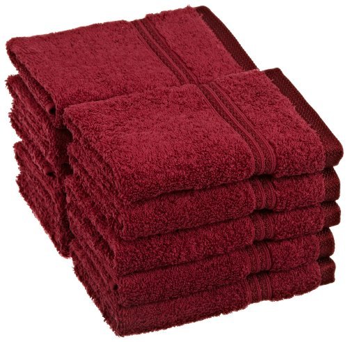 Superior 100-percent long staple cotton absorbent 600 GSM washcloths.