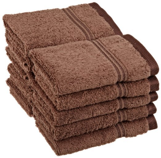 Superior 100-percent long staple cotton absorbent 600 GSM washcloths.