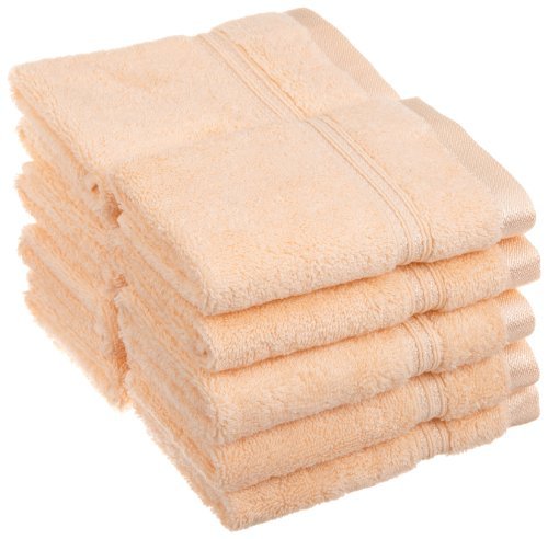 Superior 100-percent long staple cotton absorbent 600 GSM washcloths.