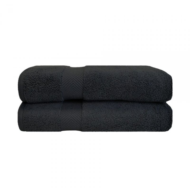 Soft and absorbent, 100% long staple cotton.