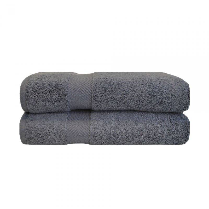 Soft and absorbent, 100% long staple cotton.
