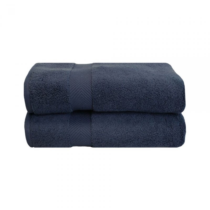 Soft and absorbent, 100% long staple cotton.