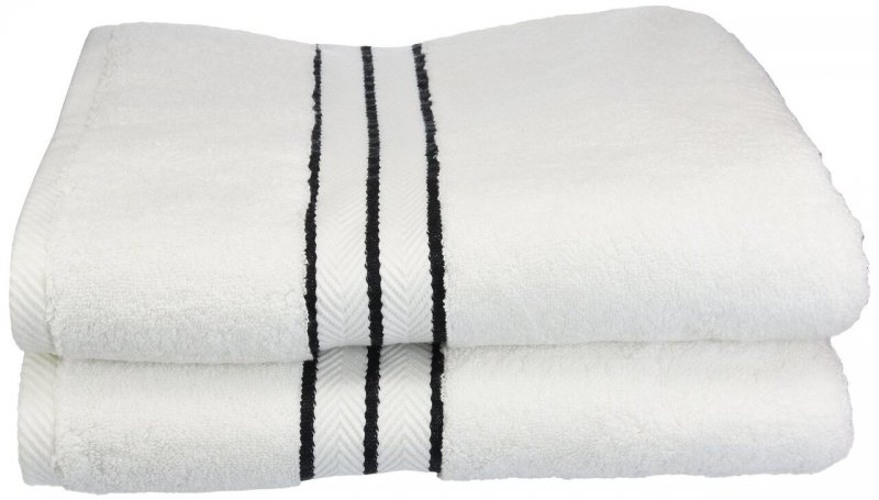 Plush two-ply terrycloth for added comfort.