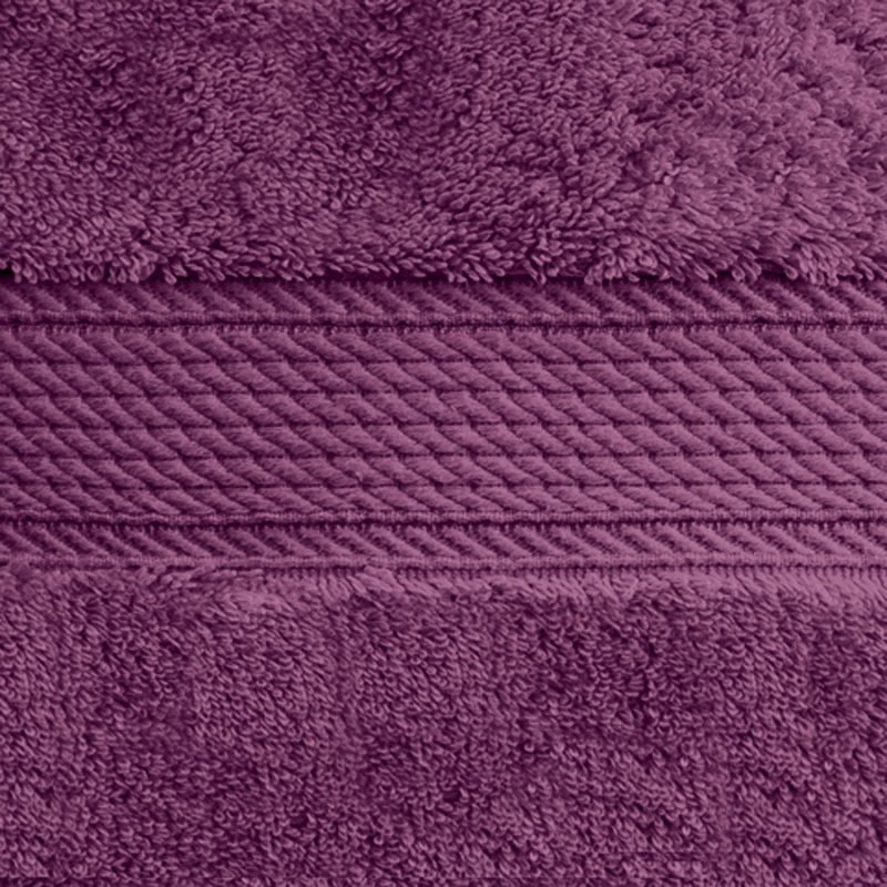 Plum 900 GSM Egyptian Cotton 2 Piece Towel Set