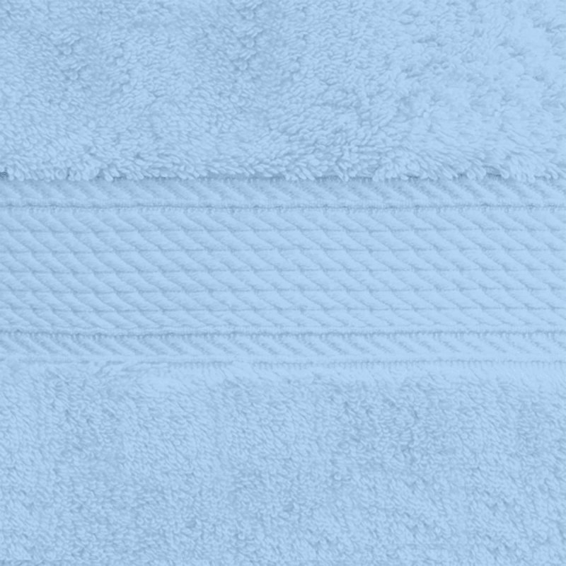 Light Blue 900 GSM Egyptian Cotton 2 Piece Towel Set