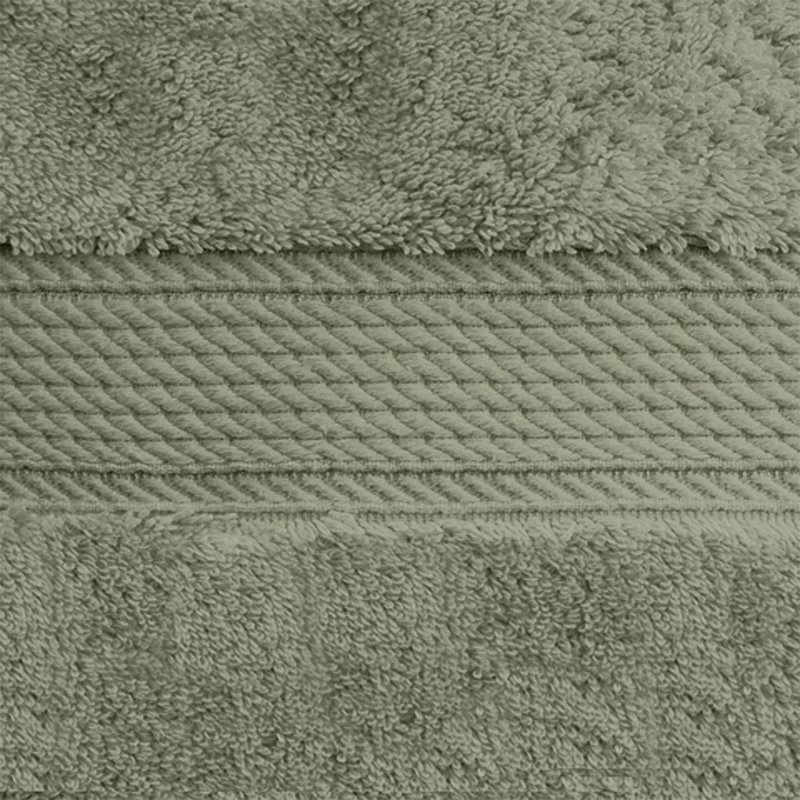 Forest Green 900 GSM Egyptian Cotton 2 Piece Towel Set