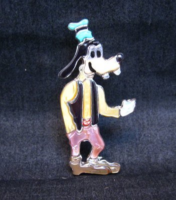 Image 2 of Zuni Goofy Character Pin Pendant, Andrea Lonjose Shirley
