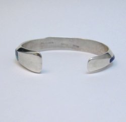Narrow Jim Harrison Navajo Multigem Inlaid Bracelet, 6-5/16