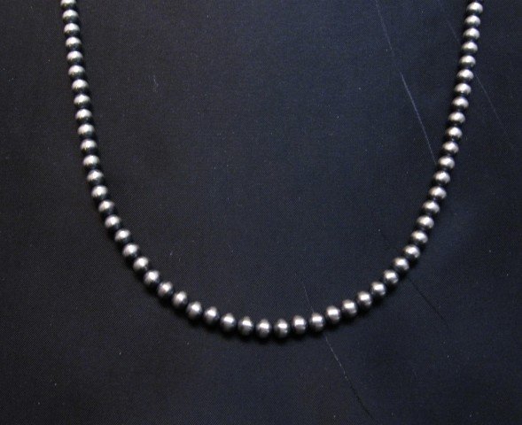 4mm navajo pearl necklace