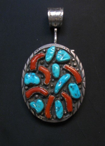 Image 8 of Navajo 15mm Custom Bale with Buckle-to-Pendant Converter, Freddy Platero