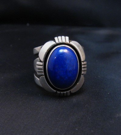 Cooper Willie Navajo Lapis Lazuli Ring 