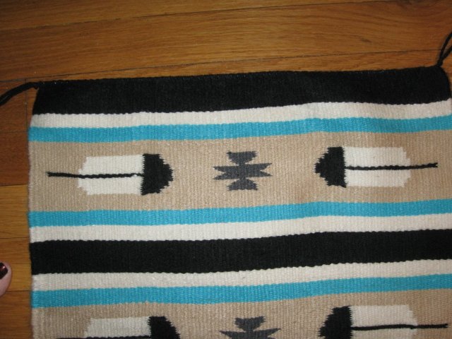 Image 1 of Authentic Navajo Wool Rug - 24