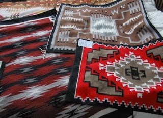 Image 9 of Authentic Navajo Wool Rug - 36