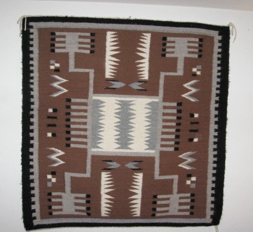Image 0 of Authentic Navajo Wool Rug - 36