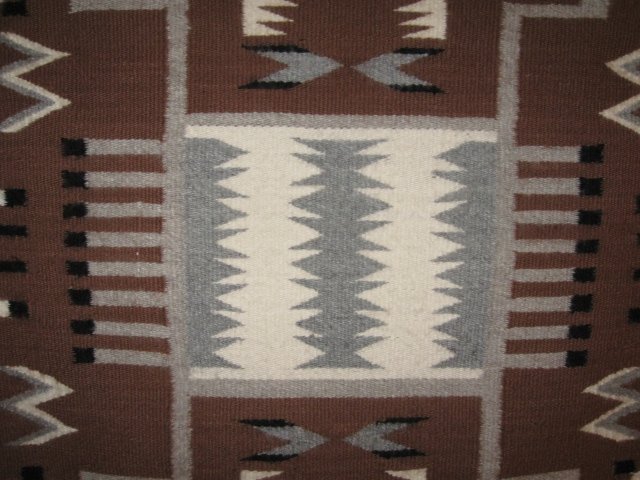 Image 4 of Authentic Navajo Wool Rug - 36