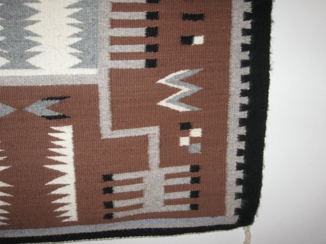Image 6 of Authentic Navajo Wool Rug - 36
