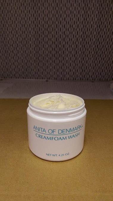 A Soft Radiant Skin Begins With Thorough Cleansing. Anita Of Denmark Cream Foam Wash Used With Water, Seems To Dissolve Dirt And Make-Up, And Wash Them Away.