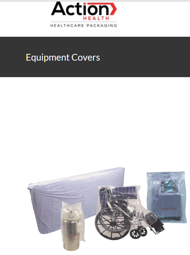 Equipment Covers Roll55 46W X 36D X 65H Full Bed Blue Tint By Action Health.