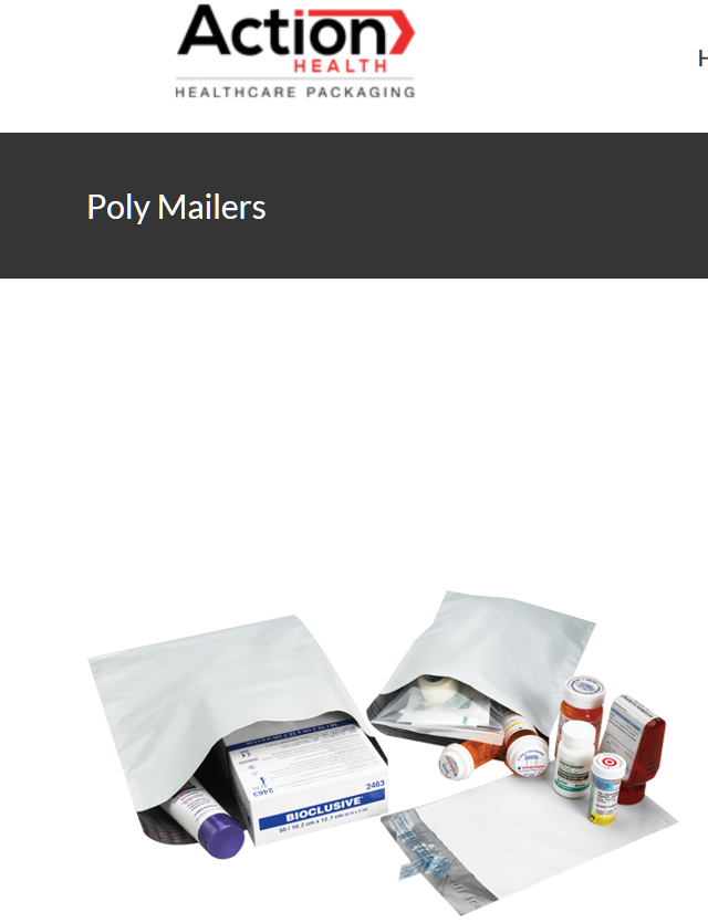 Poly Mailers One Case Of 1000 12W X 18H 2.5 Mil White Die-Cut Handle Barcod