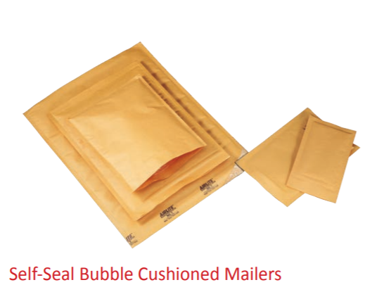 Self-Seal Bubble Cushioned Mailers One Case Of 100 10.5W X 16H By Action Health