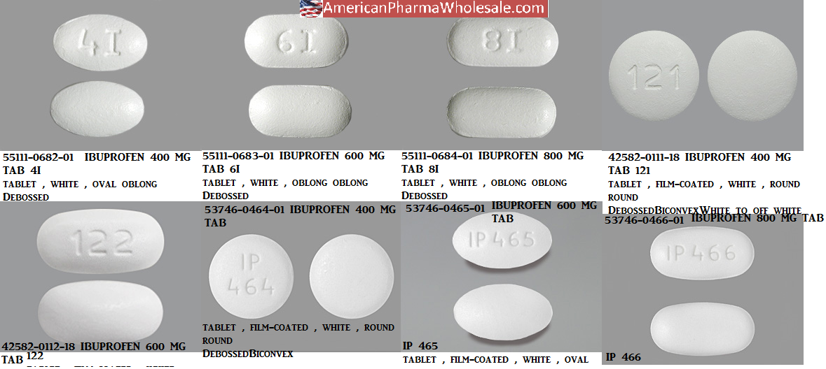 Rx Item-Ibuprofen 400Mg Tab 100 By Major Pharma Unit Dose